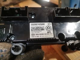 Volkswagen Touran III Oro kondicionieriaus/ klimato/ pečiuko valdymo blokas (salone) 5G0907426AK