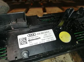 Audi A6 S6 C7 4G Centralina del climatizzatore 4G0820043K