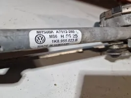 Volkswagen Scirocco Mechanizm i silniczek wycieraczek szyby przedniej / czołowej 1K8955023B