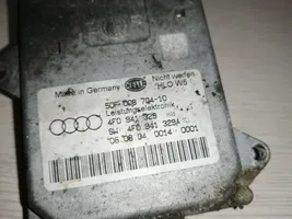 Audi A6 S6 C6 4F Ajovalojen virranrajoitinmoduuli Xenon 4F0941329