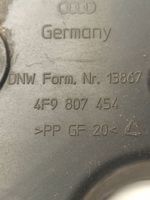 Audi A6 S6 C6 4F Puskurin kannattimen kulmakannake 4F9807454