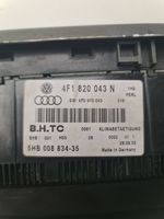 Audi A6 S6 C6 4F Oro kondicionieriaus/ klimato/ pečiuko valdymo blokas (salone) 4F1820043N