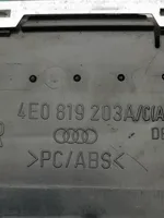 Audi A8 S8 D3 4E Rear air vent grill 4E0819203A