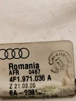 Audi A6 S6 C6 4F Faisceau de câblage de porte avant 4F1971036A