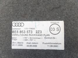 Audi A4 S4 B6 8E 8H Doublure de coffre arrière, tapis de sol 