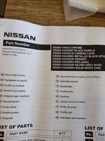 Nissan Micra Rivestimento della portiera anteriore (modanatura) KE6051HA20GR