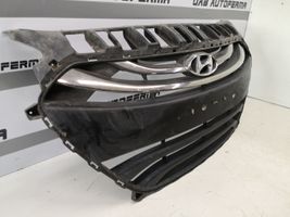 Hyundai i30 Grille calandre supérieure de pare-chocs avant 86351A6010