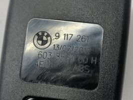 BMW 3 E92 E93 Klamra tylnego pasa bezpieczeństwa 9117261