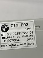 BMW 3 E92 E93 Avoauton katon ohjausyksikkö 613509281722