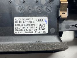 Audi Q3 F3 Kojelaudan tuuletussuuttimen suojalista 83C820903