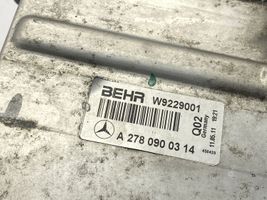 Mercedes-Benz CLS C218 X218 Chłodnica powietrza doładowującego / Intercooler A2780900314