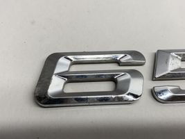 BMW 6 F12 F13 Emblemat / Znaczek tylny / Litery modelu 650I