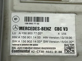 Mercedes-Benz CLA C117 X117 W117 Korin keskiosan ohjainlaite A1569007702