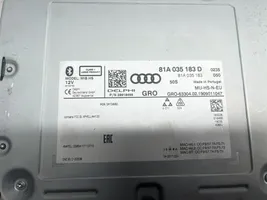 Audi A3 S3 8V CD/DVD-vaihdin 81A035183D