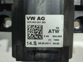 Volkswagen PASSAT CC Interruptor/palanca de limpiador de luz de giro 3C5953501BG