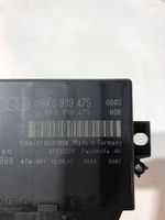 Audi A5 8T 8F Pysäköintitutkan (PCD) ohjainlaite/moduuli 8K0919475