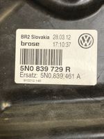 Volkswagen Tiguan Mechanizm podnoszenia szyby tylnej bez silnika 5N0839461A