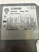 Volkswagen Transporter - Caravelle T5 Sterownik / Moduł Airbag 1C0909605A