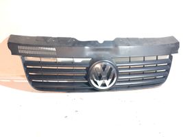 Volkswagen Transporter - Caravelle T5 Grille calandre supérieure de pare-chocs avant 7H0807101