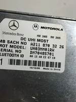 Mercedes-Benz ML W164 Puhelimen käyttöyksikkö/-moduuli A2118703226