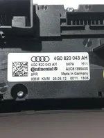 Audi A7 S7 4G Ilmastoinnin ohjainlaite 4G0820043AH