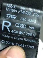 Audi A7 S7 4G Etuistuimen turvavyö 4G8857706G