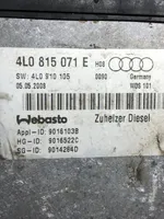 Audi Q7 4L Автономный нагрев (Webasto) 4L0815071E