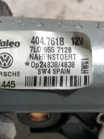 Volkswagen Touareg I Mecanismo del motor del limpiaparabrisas trasero 7L0955712B