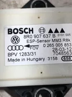 Audi A5 Sportback 8TA Capteur de vitesse de lacet d'accélération ESP 8R0907637B
