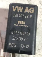 Audi A5 Sportback 8TA Glow plug pre-heat relay 038907281B