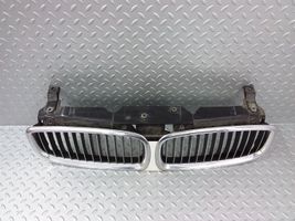 BMW 7 E65 E66 Grille calandre supérieure de pare-chocs avant 7037727