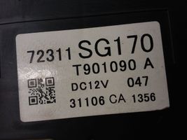 Subaru Forester SJ Ilmastoinnin ohjainlaite 72311SG170
