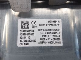 BMW 3 F30 F35 F31 Poduszka powietrzna Airbag pasażera 9205197