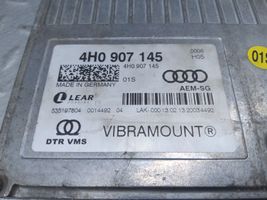 Audi A8 S8 D4 4H Jousituksen ohjainlaite/moduuli 4H0907145
