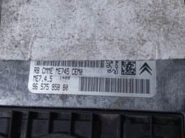 Citroen C4 I Moottorin ohjainlaite/moduuli 9657595880