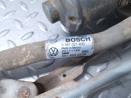 Volkswagen PASSAT B7 USA Etupyyhkimen vivusto ja moottori 561955023B