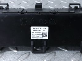 Citroen Berlingo Climate control unit 98340416ZD