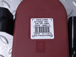 Citroen C4 III e-C4 Alarm system siren 9677756080