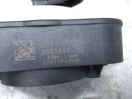 BMW X5 G05 Silnik deflektora powietrza chłodnicy 9881645