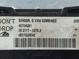 Mitsubishi Lancer X Sensore di imbardata accelerazione ESP 4670A281