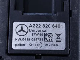 Mercedes-Benz GLC X253 C253 Puhelimen käyttöyksikkö/-moduuli A2228206401