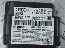 Audi A8 S8 D4 4H Module de contrôle airbag 4H0959655H
