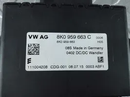 Audi A8 S8 D4 4H Module convertisseur de tension 8K0959663C
