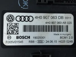 Audi A8 S8 D4 4H Comfort/convenience module 4H0907063DB