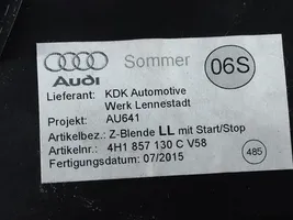 Audi A8 S8 D4 4H Inserti decorativi cornice della consolle centrale 4H1857130C