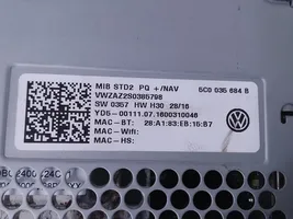 Volkswagen PASSAT B8 USA Panel / Radioodtwarzacz CD/DVD/GPS 5C0035684B