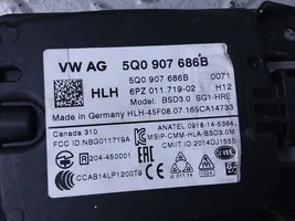 Volkswagen PASSAT B8 USA Модуль управления слепым пятном 5Q0907686B