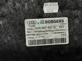 Audi A8 S8 D4 4H Bagažinės pertvara 4H0867437G