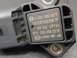 Volkswagen PASSAT B8 USA Czujnik ciśnienia powietrza 0281002977