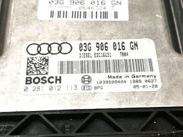 Audi A4 S4 B7 8E 8H Moottorin ohjainlaite/moduuli 03G906016GN
